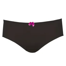 Black Seamless Boy Short