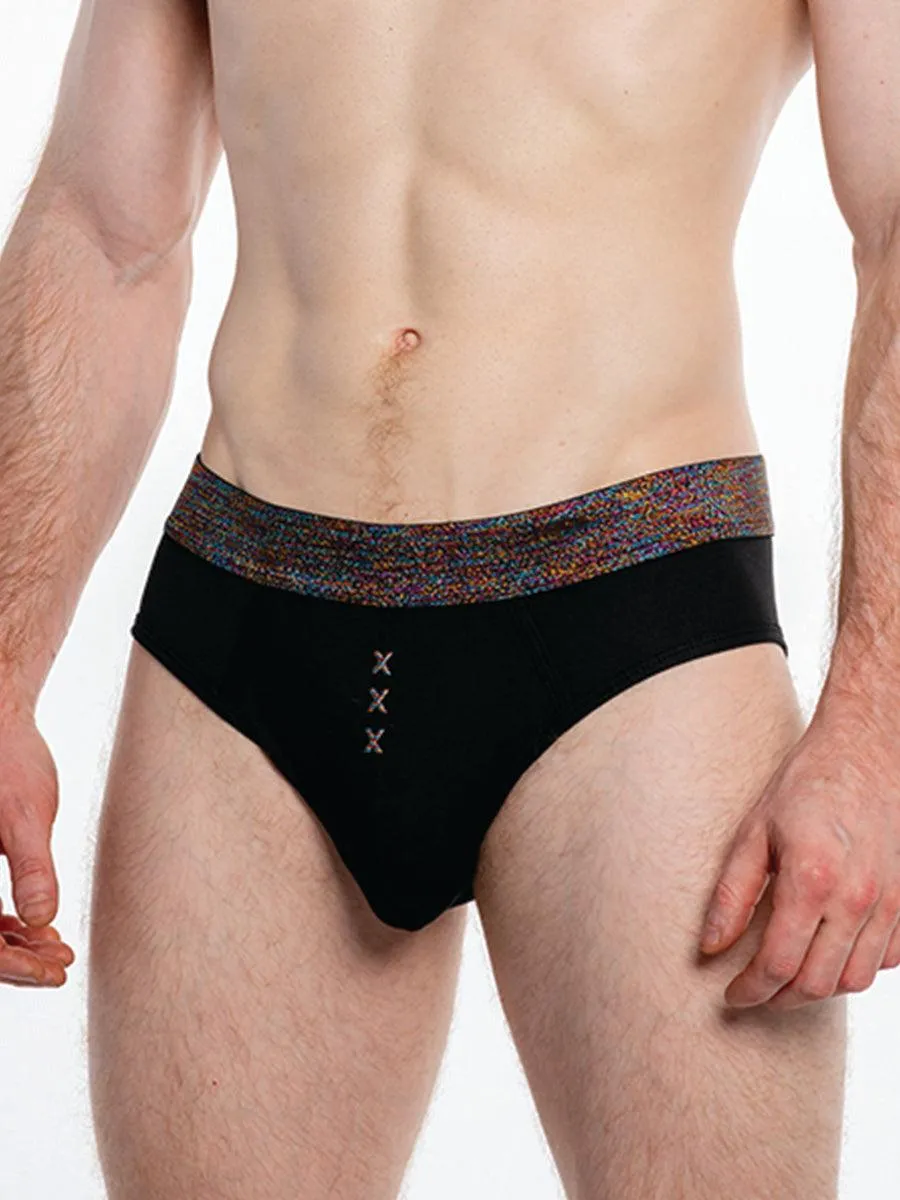 FK SPORT DECADENCE OPEN BACK BRIEF, RAINBOW