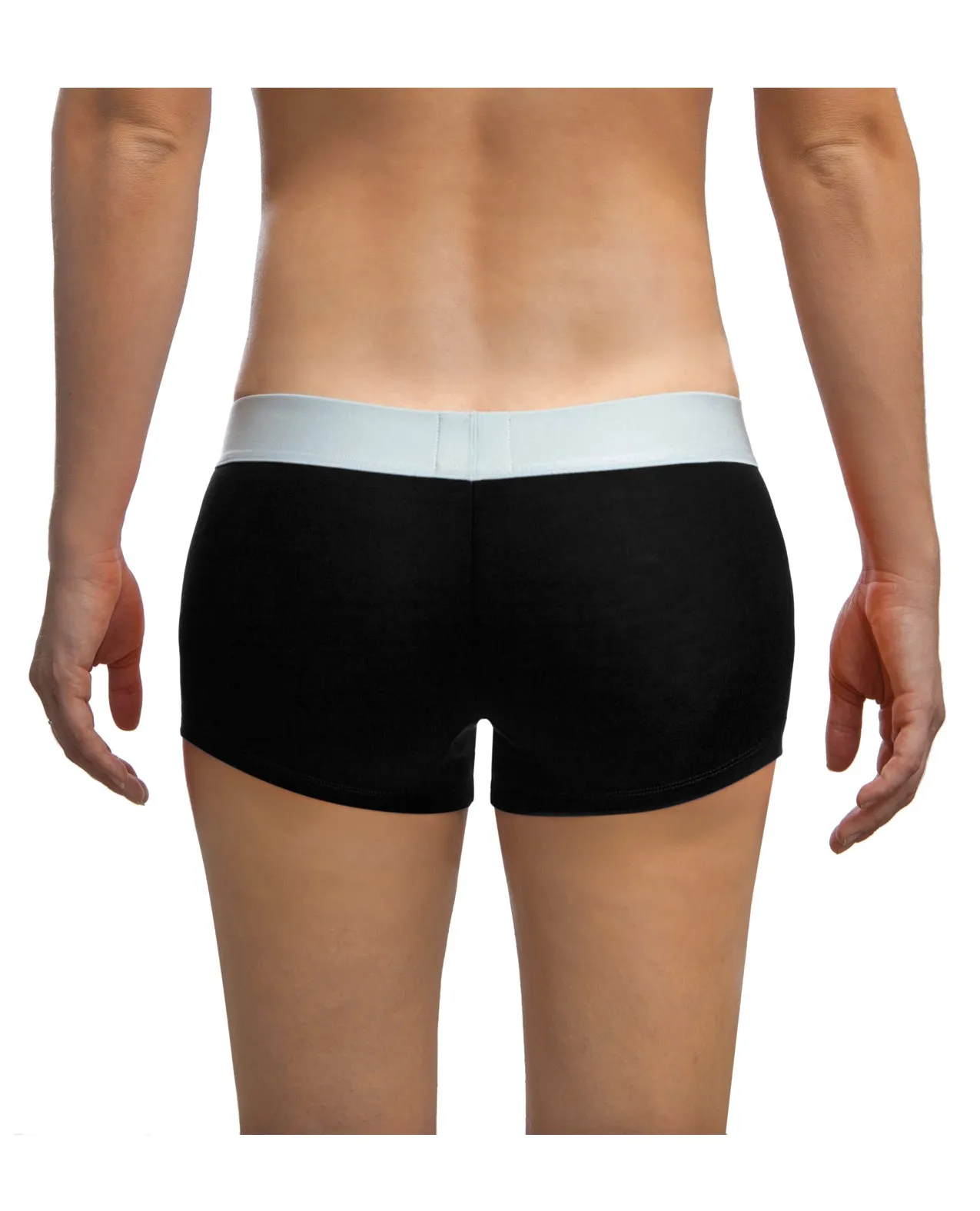 Jack Adams Women's LUX Modal Boy Short Black MD