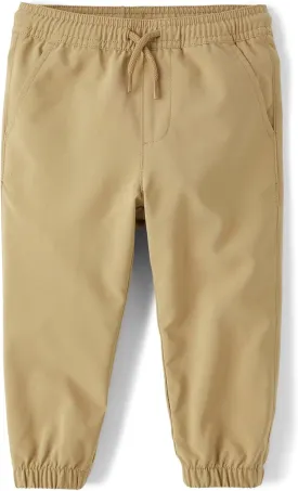 The Children's Place Baby Boys' and Toddler Quick Dry Pull on Jogger Pants