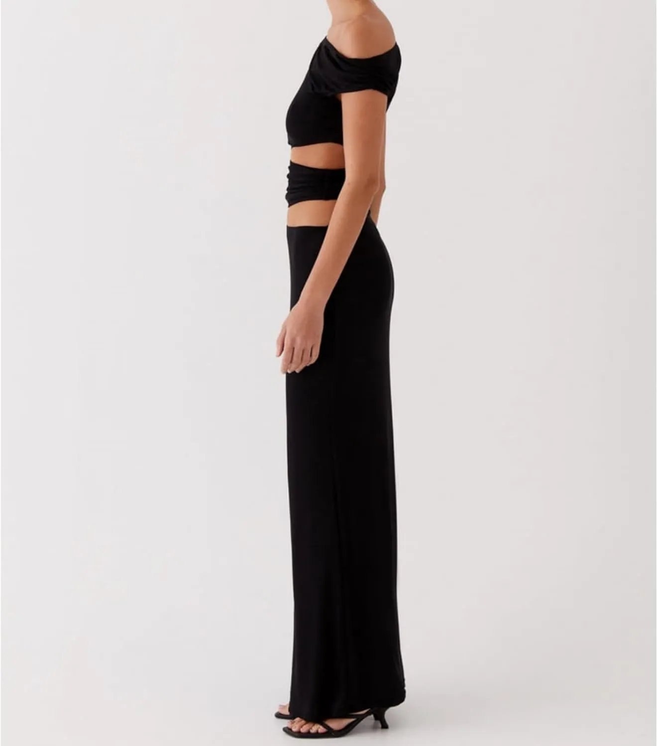 Women's Slip Maxi Dress Knit Sexy Lounge Low Cut Sleeveless Backless Hollow Ribbed Bodycon Dresses Long Dress